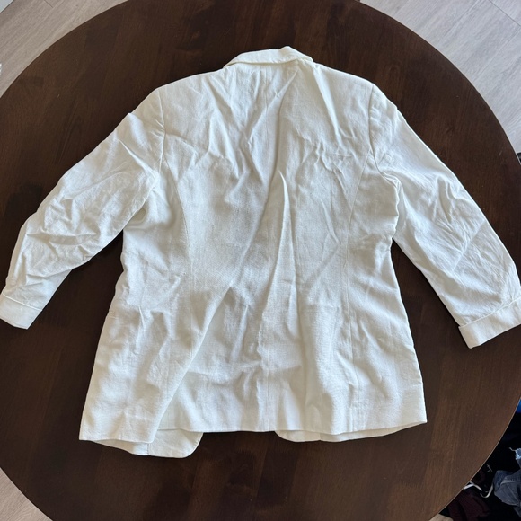 Jones New York Linen Blend Blazer - Picture 3 of 6